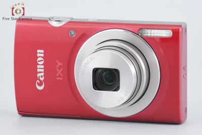 Used: Canon IXY 180 Red Compact Digital Camera