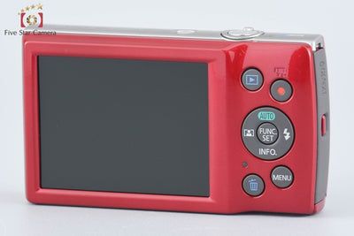 Used: Canon IXY 180 Red Compact Digital Camera
