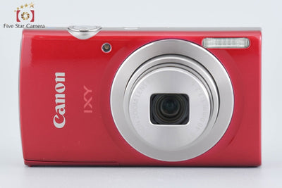 Used: Canon IXY 180 Red Compact Digital Camera