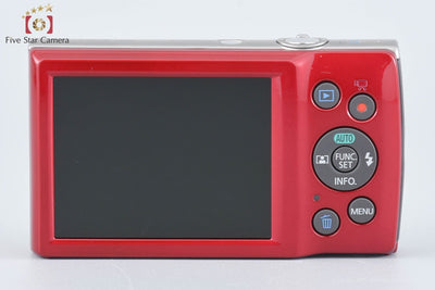 Used: Canon IXY 180 Red Compact Digital Camera