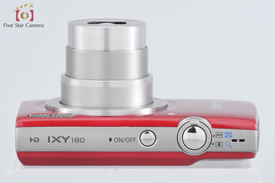 Used: Canon IXY 180 Red Compact Digital Camera