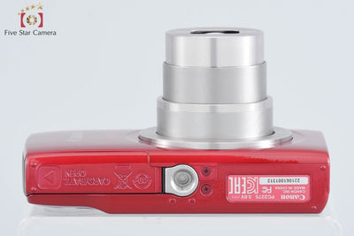Used: Canon IXY 180 Red Compact Digital Camera