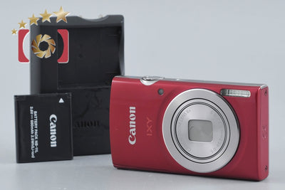 [Used] Canon IXY 180 Red Compact Digital Camera