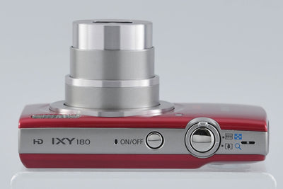 [Used] Canon IXY 180 Red Compact Digital Camera