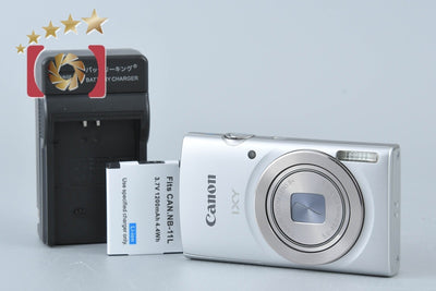 [Used] Canon IXY 180 Silver Compact Digital Camera
