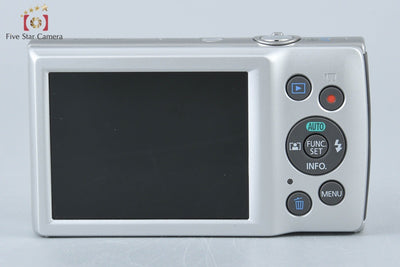 [Used] Canon IXY 180 Silver Compact Digital Camera