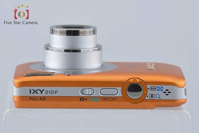 [Used] Canon IXY 210F Orange Compact Digital Camera