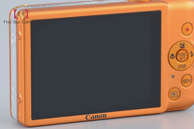 [Used] Canon IXY 210F Orange Compact Digital Camera