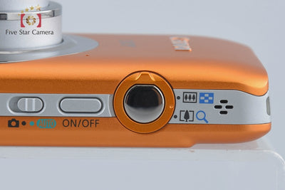[Used] Canon IXY 210F Orange Compact Digital Camera