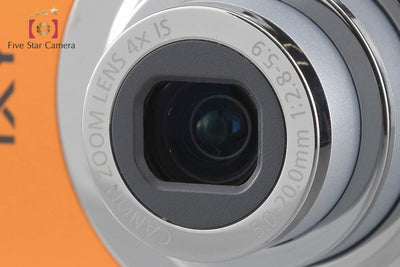 [Used] Canon IXY 210F Orange Compact Digital Camera