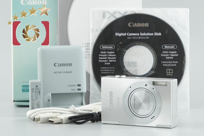 [Used] Canon IXY 3 Silver Compact Digital Camera with Original Box
