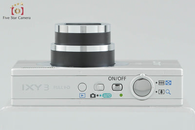 [Used] Canon IXY 3 Silver Compact Digital Camera with Original Box