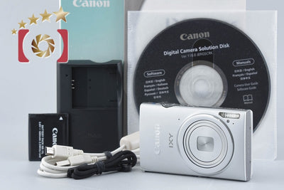 [Used] Canon IXY 430F Silver Compact Digital Camera with Original Box