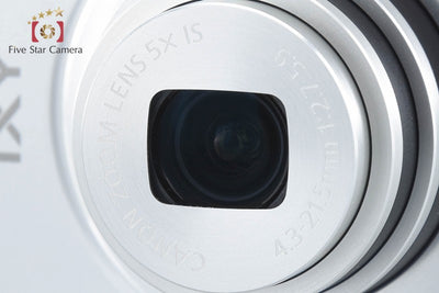 [Used] Canon IXY 430F Silver Compact Digital Camera with Original Box