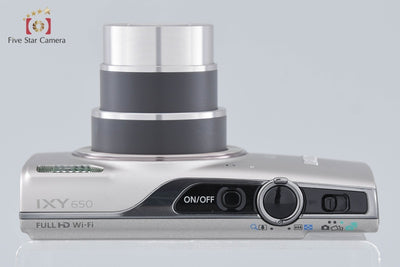 [Used] Canon IXY 650 Silver Compact Digital Camera