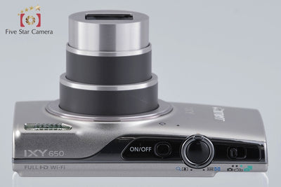[Used] Canon IXY 650 Silver Compact Digital Camera