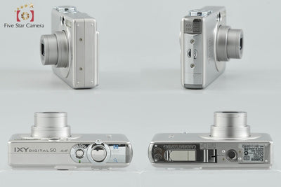 [Used] Canon IXY Digital 50 Silver Compact Digital Camera
