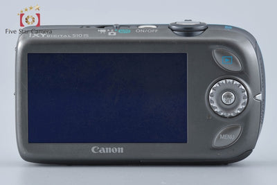 [Used] Canon IXY Digital 510 IS Blue Compact Digital Camera
