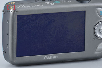 [Used] Canon IXY Digital 510 IS Blue Compact Digital Camera