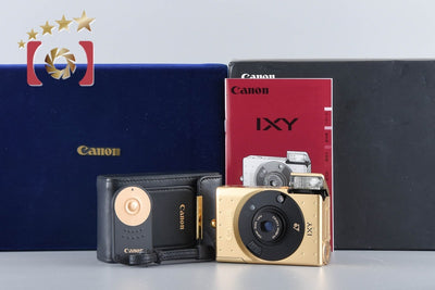 Used: Canon IXY Limited Version 60th Anniversary Model Gold Compact Film Camera with Original Box