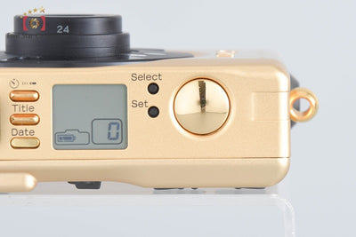 Used: Canon IXY Limited Version 60th Anniversary Model Gold Compact Film Camera with Original Box