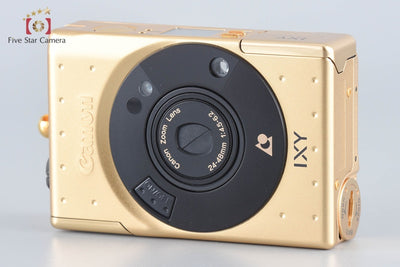 Used: Canon IXY Limited Version 60th Anniversary Model Gold Compact Film Camera with Original Box