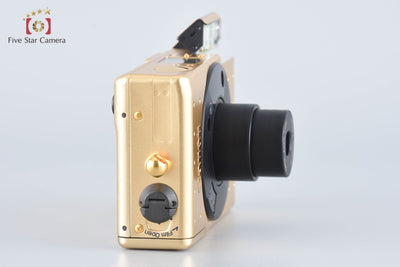 Used: Canon IXY Limited Version 60th Anniversary Model Gold Compact Film Camera with Original Box