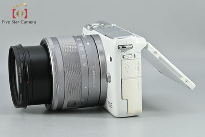 Canon EOS M10 EF-M15-45 IS STM Lens Kit White