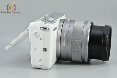 Canon EOS M10 EF-M15-45 IS STM Lens Kit White