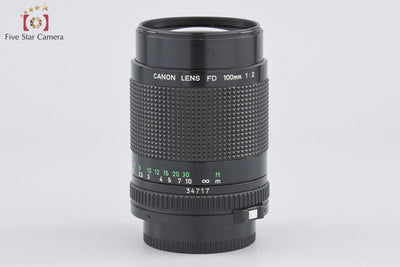 【中古】Canon キヤノン New FD 100mm f/2