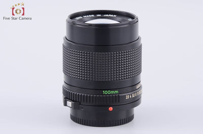 [Used] Canon New FD 100mm f/2.8