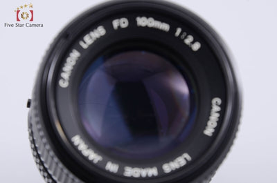 [Used] Canon New FD 100mm f/2.8