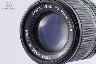 [Used] Canon New FD 100mm f/2.8