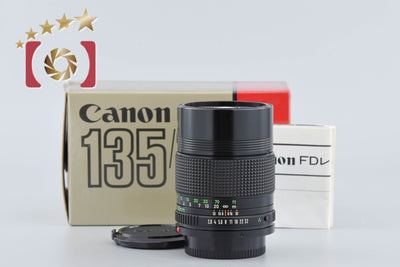 [Used] Canon New FD 135mm f/2.8 with Original Box
