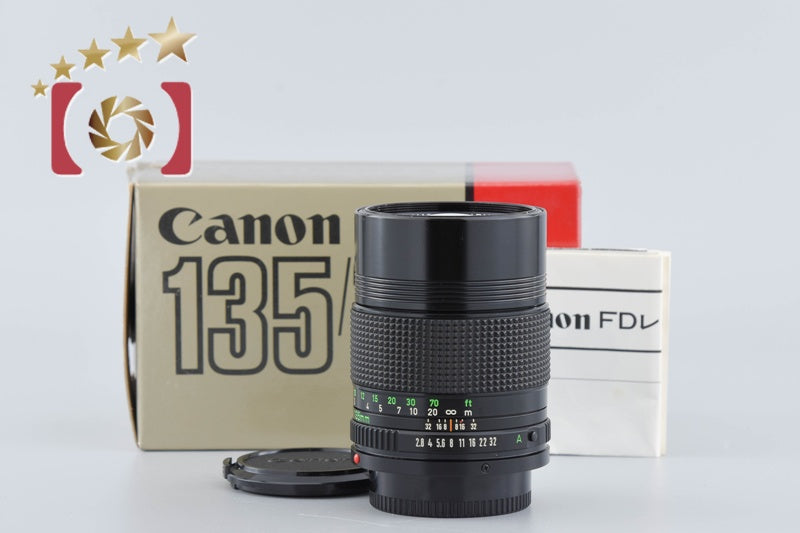 [Used] Canon New FD 135mm f/2.8 with Original Box