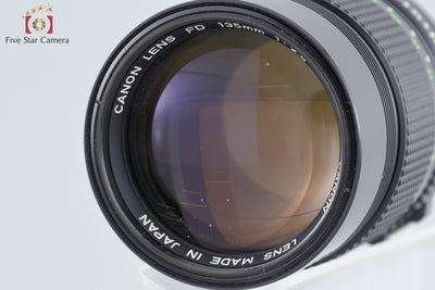 [Used] Canon New FD 135mm f/2.8 with Original Box