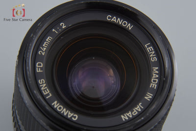 [Used] Canon New FD 24mm f/2