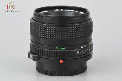 [Used] Canon New FD 28mm f/2.8
