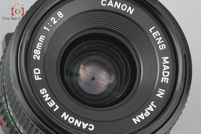 [Used] Canon New FD 28mm f/2.8