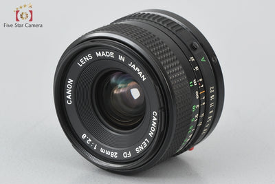 [Used] Canon New FD 28mm f/2.8