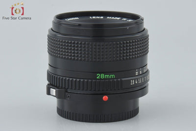 [Used] Canon New FD 28mm f/2.8