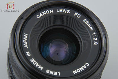 [Used] Canon New FD 28mm f/2.8