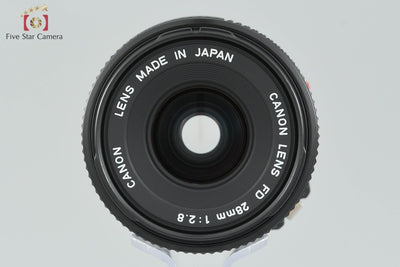 [Used] Canon New FD 28mm f/2.8