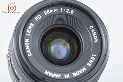 [Used] Canon New FD 28mm f/2.8