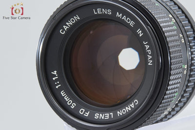 [Used] Canon New FD 50mm f/1.4