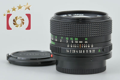 【中古】Canon キヤノン New FD 50mm f/1.4