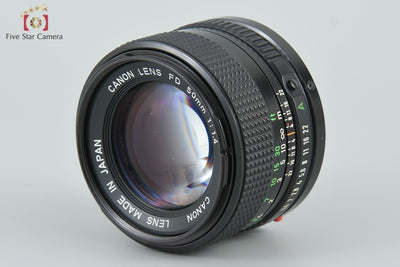 【中古】Canon キヤノン New FD 50mm f/1.4
