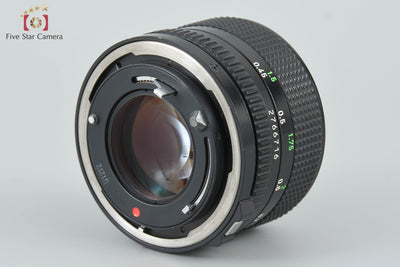 【中古】Canon キヤノン New FD 50mm f/1.4