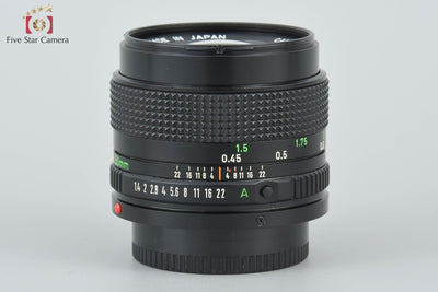 【中古】Canon キヤノン New FD 50mm f/1.4