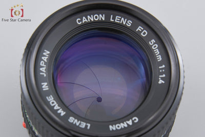 [Used] Canon New FD 50mm f/1.4
